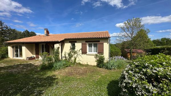 Maison de plain-pied à vendre 5 pièces SINGLEYRAC (24)