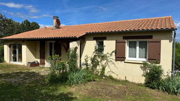 Maison de plain-pied à vendre 5 pièces SINGLEYRAC (24)