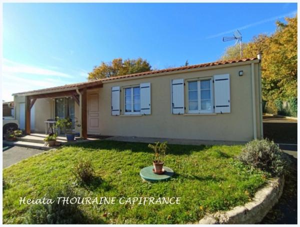 Maison à vendre Charmante maison de plain-pied sur grand terrain arboré – prête à vous accueillir ! 🌳à SAINT MARTIN DE SAINT MAIXENT (79)
