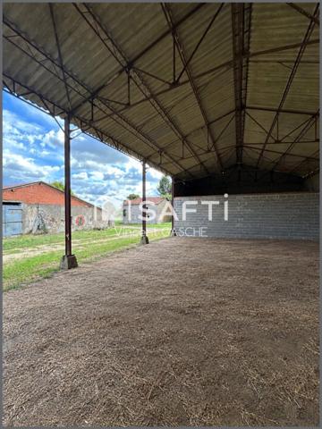Maison 4 chbres + dépendances et hangars agricoles