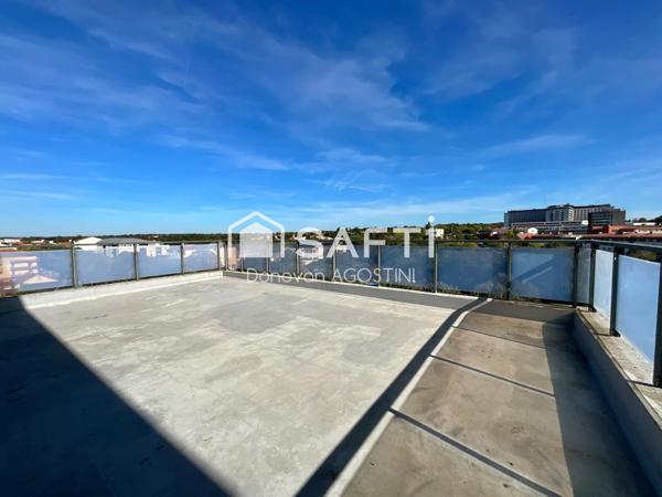 Appartement 105 m² avec grande terrasse de 80m²