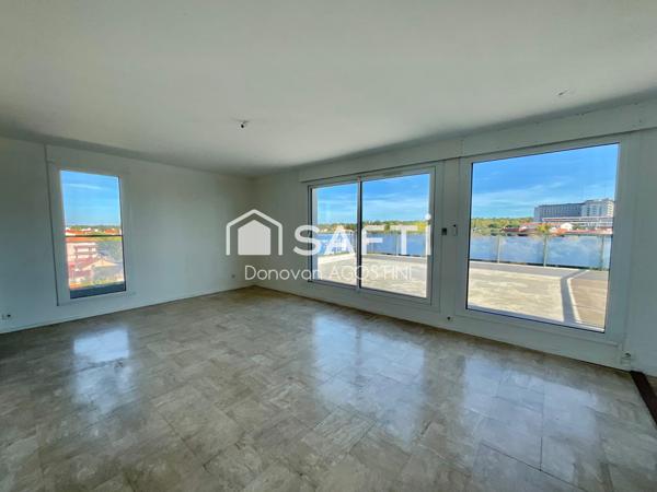 Appartement 105 m² avec grande terrasse de 80m²