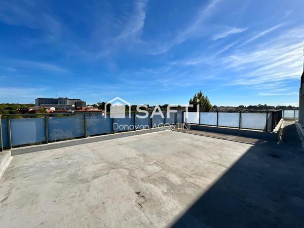 Appartement 105 m² avec grande terrasse de 80m²