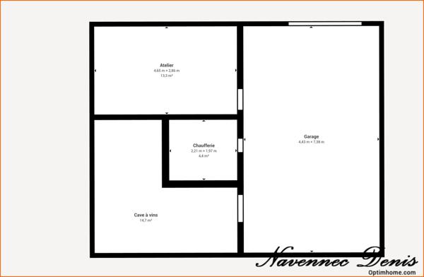 Maison individuelle avec jardin et sous-sol complet – Impasse calme – Saint-Étienne-du-Rouvray