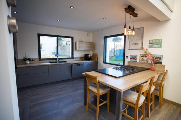 Maison contemporaine avec studio indépendant à 200 m de la plage, L'Armor-Pleubian (Presqu'île Sauvage)