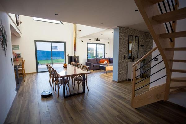 Maison contemporaine avec studio indépendant à 200 m de la plage, L'Armor-Pleubian (Presqu'île Sauvage)