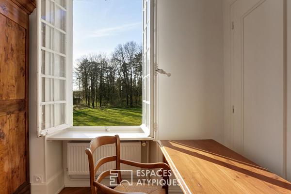 Maison patronale sur 9ha avec dépendances aux portes de Dole