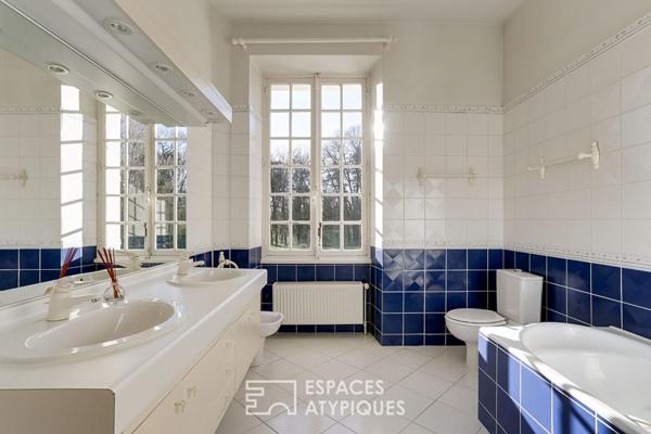 Maison patronale sur 9ha avec dépendances aux portes de Dole