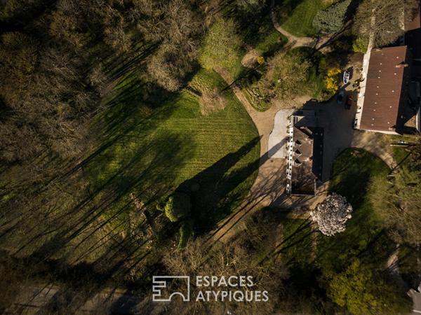 Maison patronale sur 9ha avec dépendances aux portes de Dole