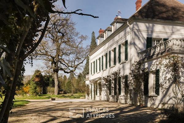 Maison patronale sur 9ha avec dépendances aux portes de Dole