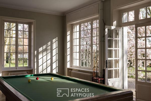 Maison patronale sur 9ha avec dépendances aux portes de Dole