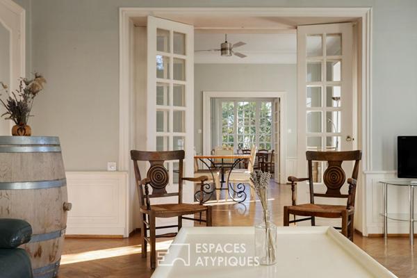 Maison patronale sur 9ha avec dépendances aux portes de Dole