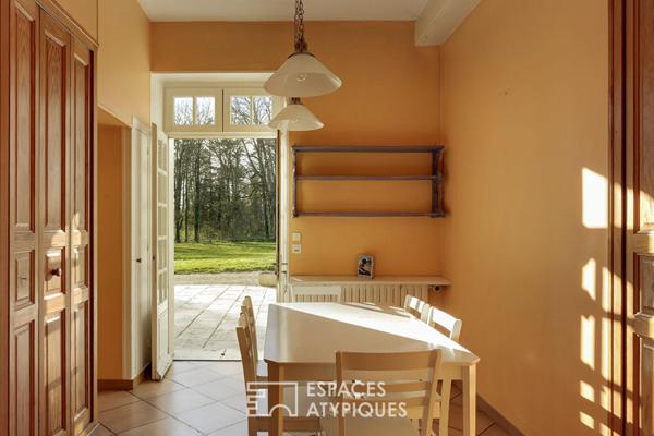 Maison patronale sur 9ha avec dépendances aux portes de Dole