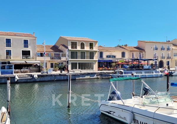 Appartement en première ligne sur le port