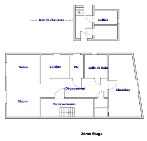 Millau (12100) F2 LOUÉ 53 M2