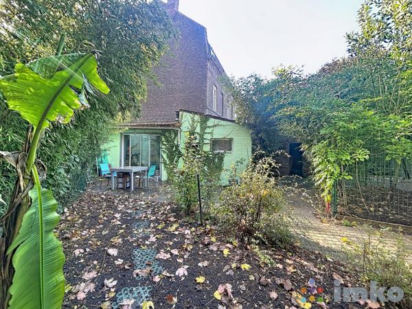 ROUBAIX – MAISON FAMILIALE DE 116 m² – 5 CHAMBRES – JARDIN PRIVATIF – AU CALME