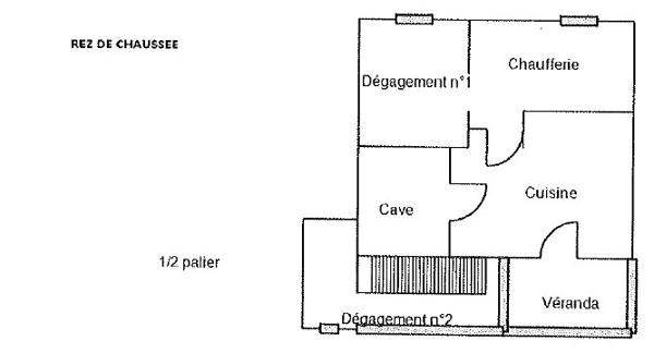Maison 4 pièces - 60 m²