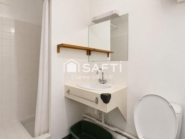 Investissement locatif – Studio meublé loué