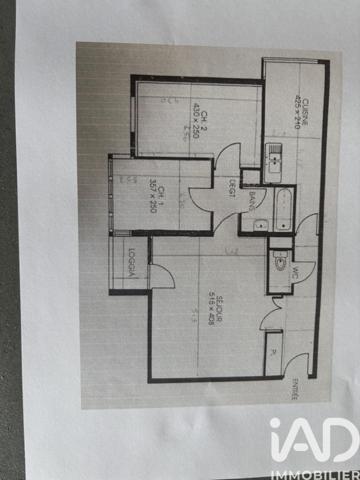 Appartement à vendre 3 pièces 64,87 m² Roissy-en-Brie