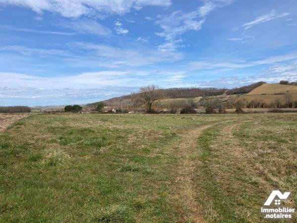 A 5 minutes de MARCIAC,  terrain à bâtir  plat, au calme .
