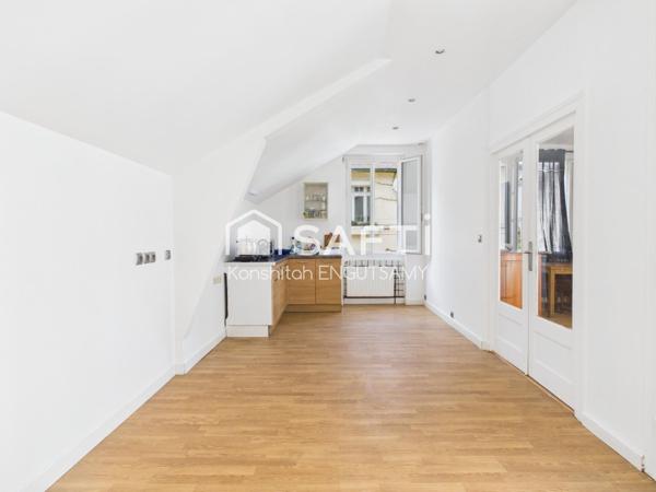 Maison de ville de 142m², 3 chambres et un garage de 47m²
