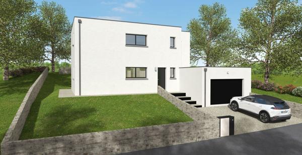 Terrain + Maison à vendre 5 pièces - 124 m²