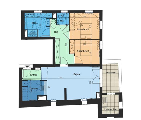 Appartement à vendre 3 pièces 76 m² Nîmes