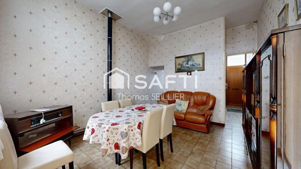 ROUBAIX – MAISON DES ANNÉES 30 – 4 CHAMBRES – UN BEAU POTENTIEL À RÉVÉLER !