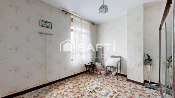 ROUBAIX – MAISON DES ANNÉES 30 – 4 CHAMBRES – UN BEAU POTENTIEL À RÉVÉLER !