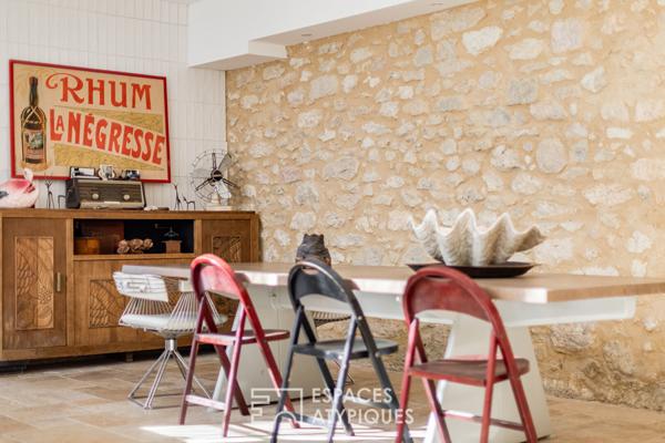 Maison style Art Déco à Condom avec jardin