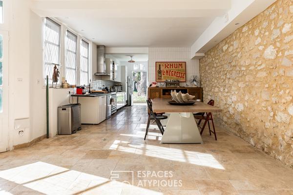 Maison style Art Déco à Condom avec jardin