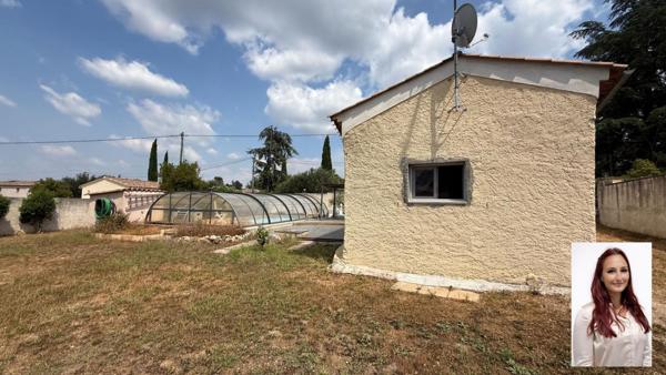 Villa plein pied grand terrain plat piscine chauffée - Brignoles quartier du Pin