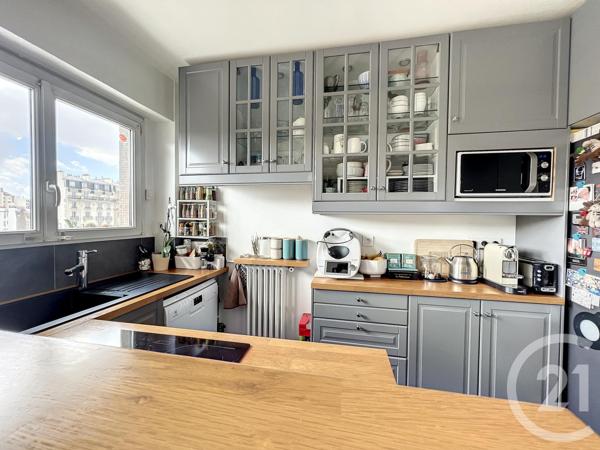 Appartement F2 à vendre  2 pièces - 50,28 m2 PARIS - 75020