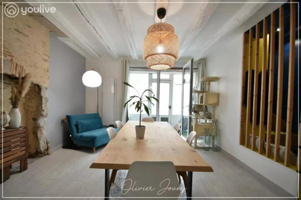 Nantes Talensac – Duplex de caractère 94,7 m² avec terrasse et grenier