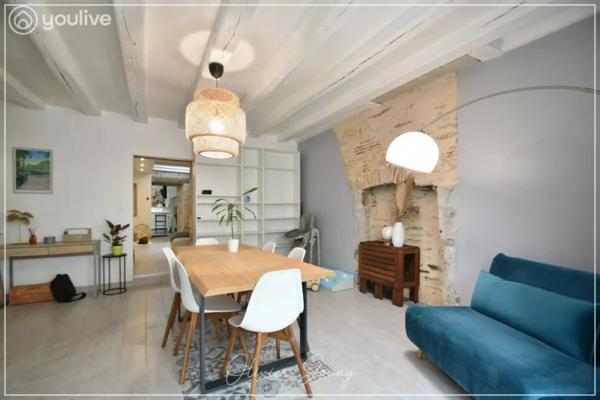Nantes Talensac – Duplex de caractère 94,7 m² avec terrasse et grenier