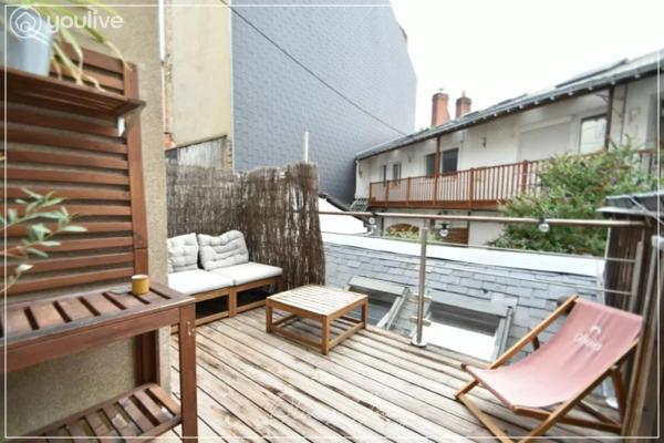 Nantes Talensac – Duplex de caractère 94,7 m² avec terrasse et grenier