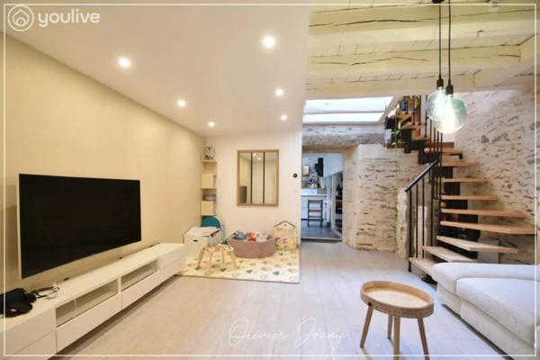 Nantes Talensac – Duplex de caractère 94,7 m² avec terrasse et grenier
