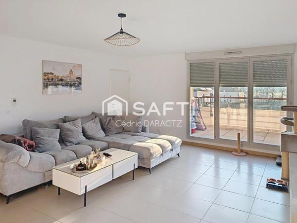 Spacieux T4 sécurisée – Calme, lumière et confort avec 2 places de parking et cave