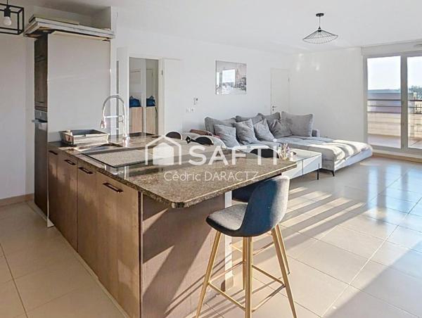 Spacieux T4 sécurisée – Calme, lumière et confort avec 2 places de parking et cave