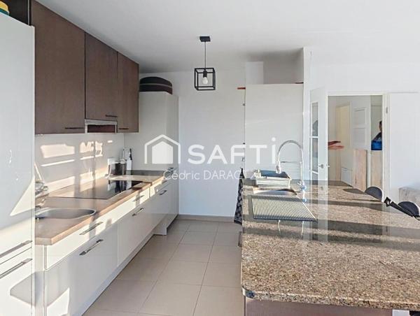 Spacieux T4 sécurisée – Calme, lumière et confort avec 2 places de parking et cave