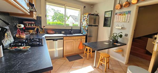 Maison individuelle bâtie sur sous sol total 3 chambres