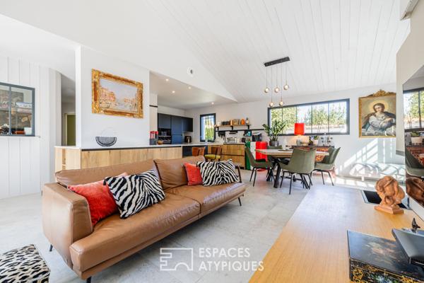 Villa empreinte d’élégance et de raffinement, à proximité de la plage
