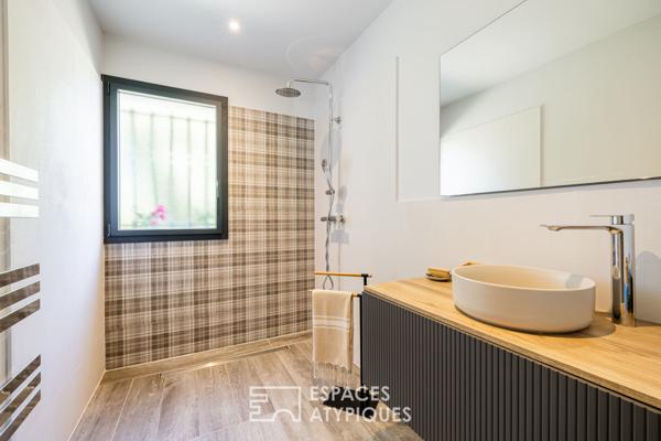 Villa empreinte d’élégance et de raffinement, à proximité de la plage