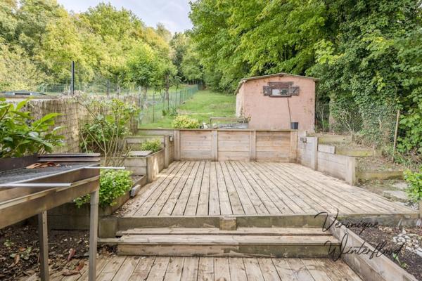 Maison à vendre 5 pièces AUFFREVILLE BRASSEUIL (78)92m²-3 chambres- parking- dépendance-620m²