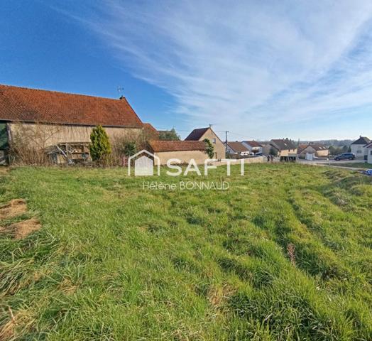 Terrain constructible 754 m² - PONCEY LES ATHEE