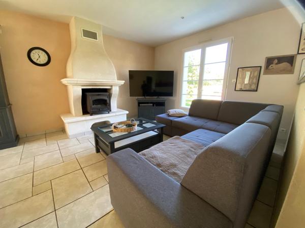 Maison plain-pied 107m², 3 chambres, double garage, terrain1500m²