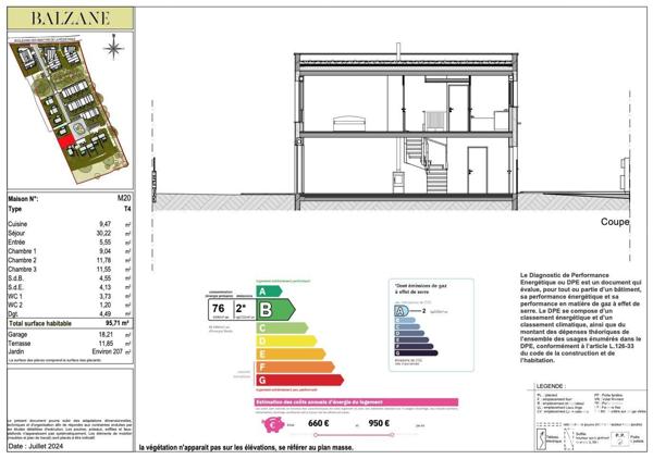 Maison à vendre 4 pièces 96 m² Couëron