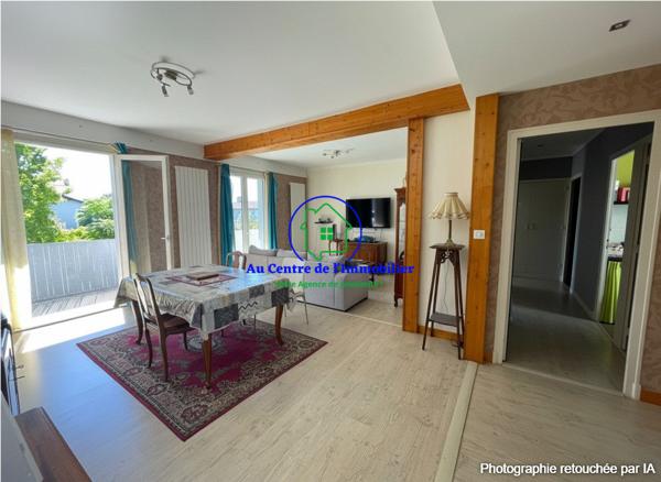 A vendre Appartement T3 de 94m² avec Garage et cave