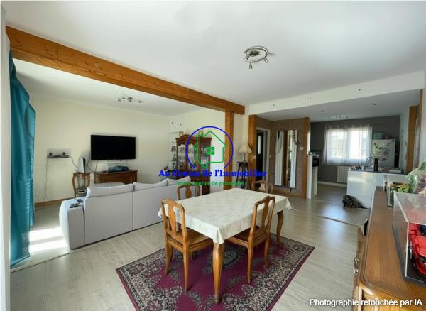 A vendre Appartement T3 de 94m² avec Garage et cave