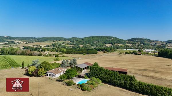 Propriété équestre avec piscine et dépendances. Penne-d'Agenais (47140)